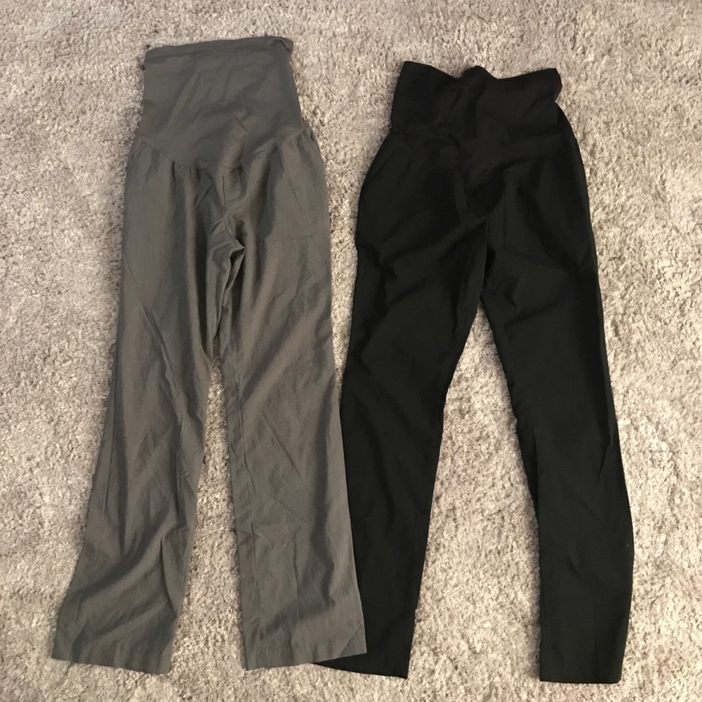 Over Belly Maternity Slacks Bundle